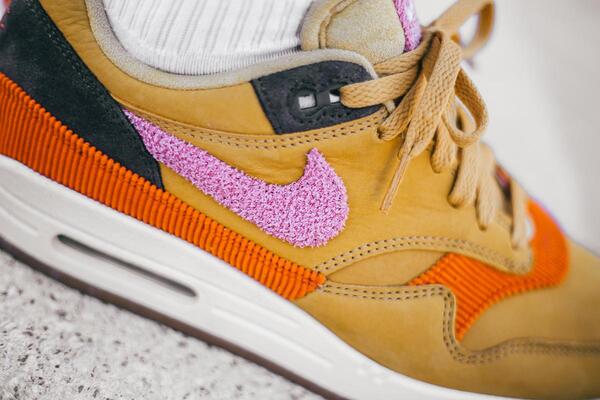 Air max 1 on sale wheat gold rust pink